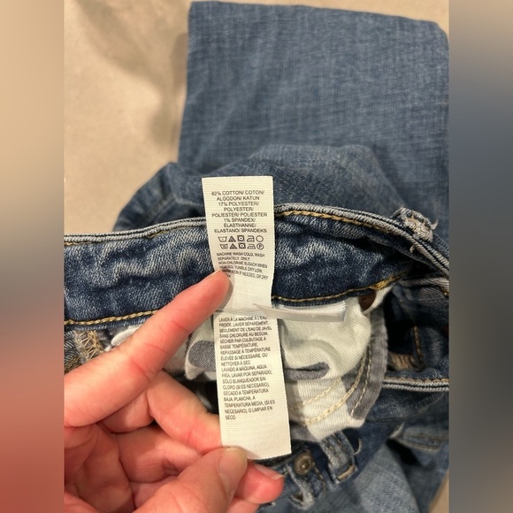 Lucky Brand Ava Skinny Jeans Women’s 6/28 Medium Wash Distressed - Picture 6 of 12